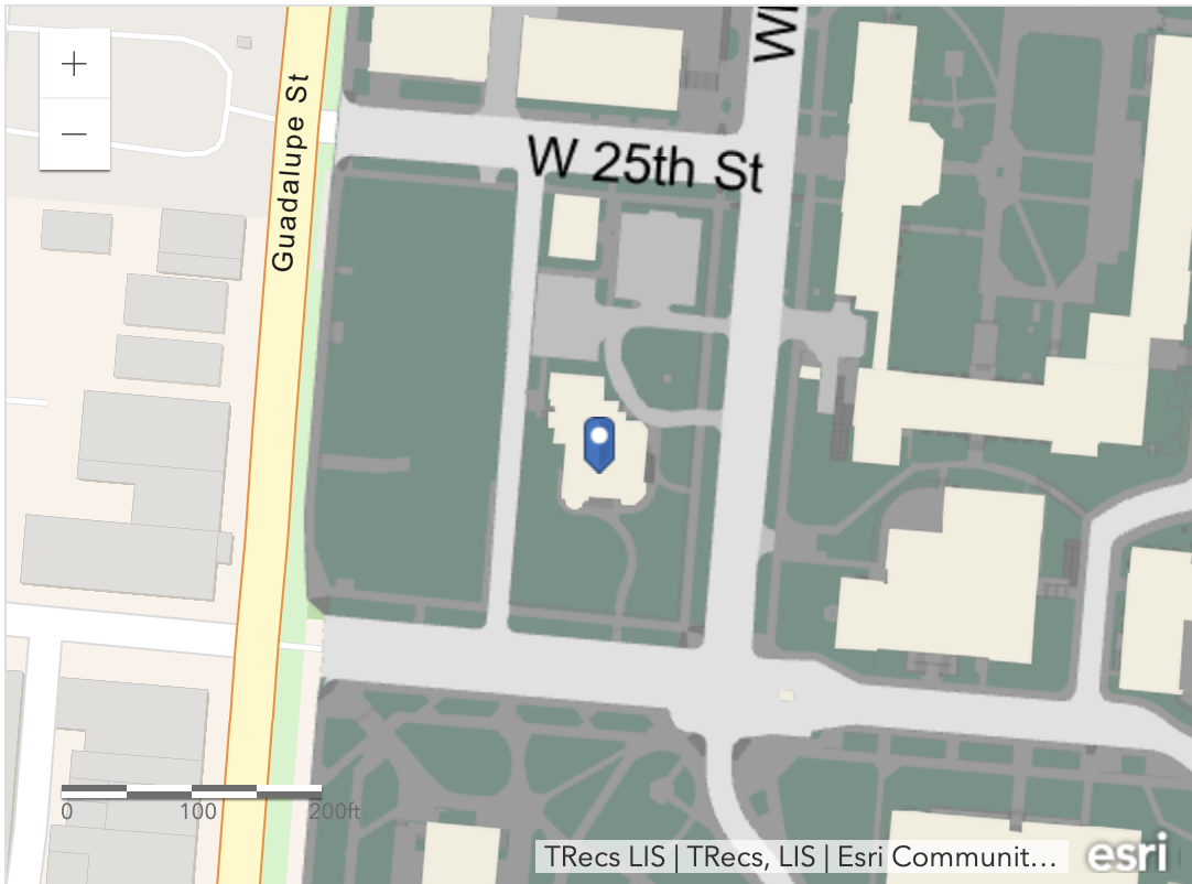 Building map location for School of Civic Leadership